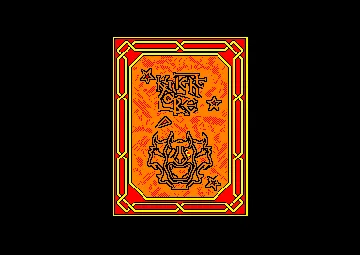 Knight Lore (UK) (1984) (Trainer) screen shot title